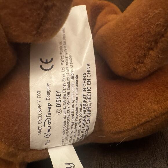 Walt Disney Lady And The Tramp Trusty Plush Mini Bean Bag Stuffed Animal Dog - Picture 10 of 16